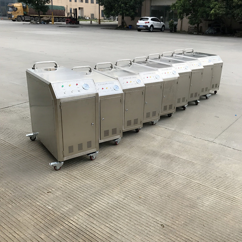 1MPa 12kw steam car wash machine High Pressure stainless steel housing
