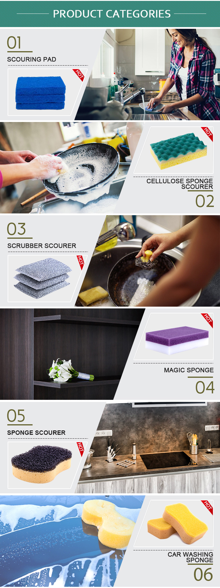 Powerful Cleaning Melamine Eraser Pad Abrasion Resistance Magic Eraser Foam