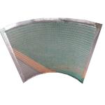 Iso9001 Sus304 Pressure Curved Welded Wedge Wire Screen