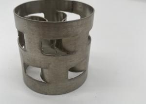 China Absorption Tower 50mm 321 Stainless Steel Pall Rings Packing 0.8mm Thickness wholesale
