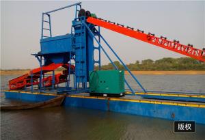 China Gold Panning Bucket Chain Dredger 15m Dredging Depth ISO9001 Certified wholesale