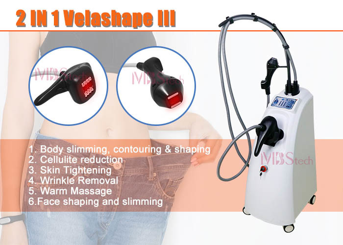 2 IN 1 Infrared Vacuum Roller RF Machine For Salon