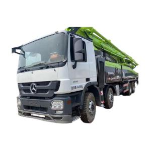 China Status Refurbished Used Truck Mounted 56m Boom Section Concrete Pump for Ready Mix Cement in 2013 wholesale