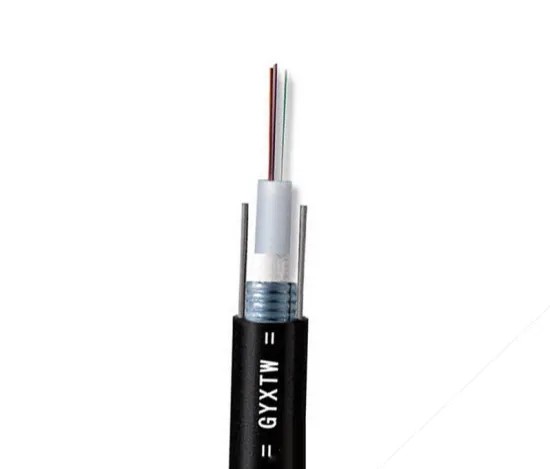 2-24 Core G652D GYXTW Un I- Tube Armoured Outdoor Fiber Optic Cable / Communication SM Optical Fiber