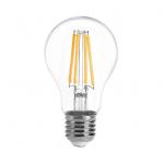 China LED commercial A60 E27 4w glass bulb decorative clear vintge 100lm/w bright glass transparent retro filament bulb light for sale