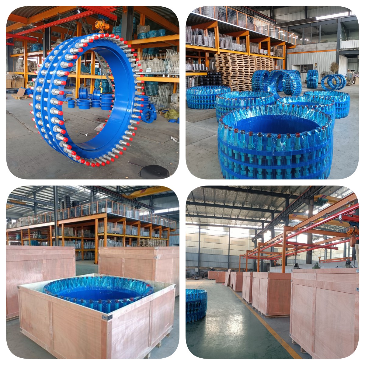 10" Double Flanged Dismantling Joint Carbon Steel Expansion Pipe Metal Expansion Joint
