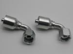 Female ORFS Swivel 45 Elbow Hydraulic Fitting Forged Stainless Steel Material