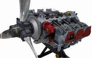 China Lycoming IO-540 Horizontally Opposed Aircraft Engine Six Cylinder wholesale