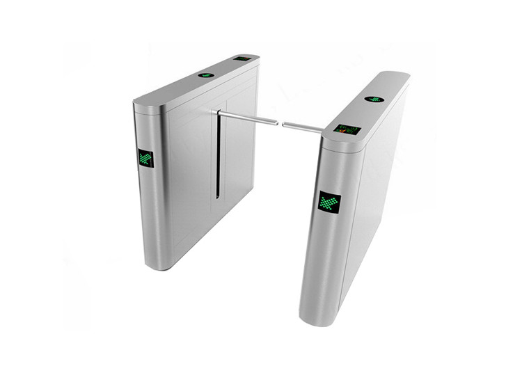 Facial Recognition ESD Entrance Drop Arm Turnstile 30person/min