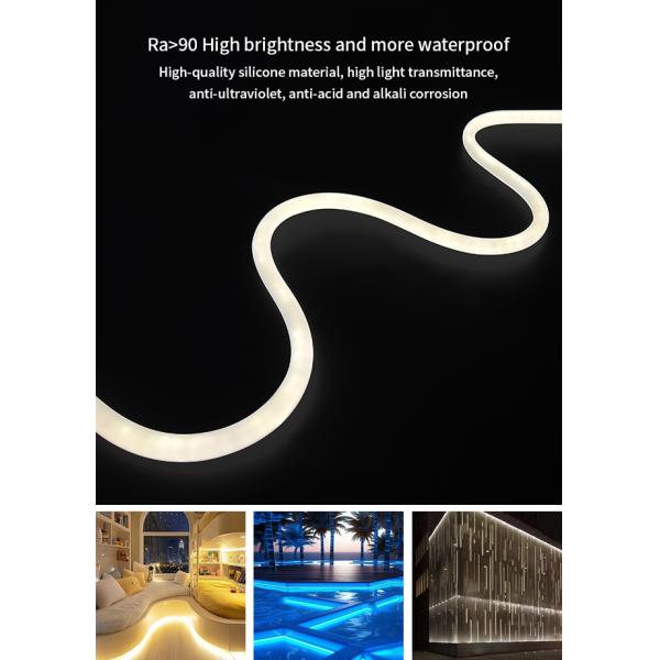 Outdoor Flexible Silicone Neon Strip Light 180 Degree Circular Waterproof LED Neon Lights