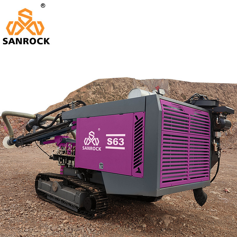 Hydraulic Rotary Borehole Integrated Drilling Equipment Mining Crawler DTH Drilling Rig