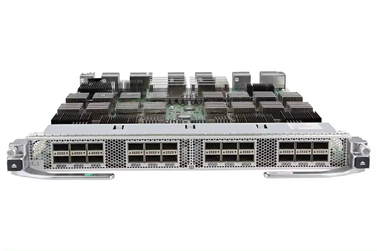 9500 Linecard 32p QSFP Network Access Switches with POE Stackable QoS SNMP LACP Functions