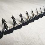 Single Razor Anti Burglar Fence Spikes