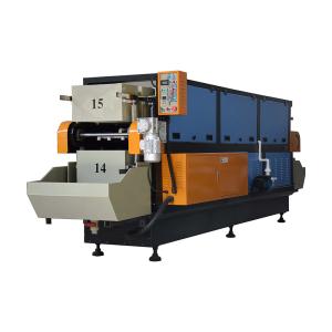 China stainless steel metal cookware surface grinding buffing magnetic polishing machine wholesale