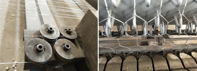 Automatic Hexagonal Wire Netting Machine
