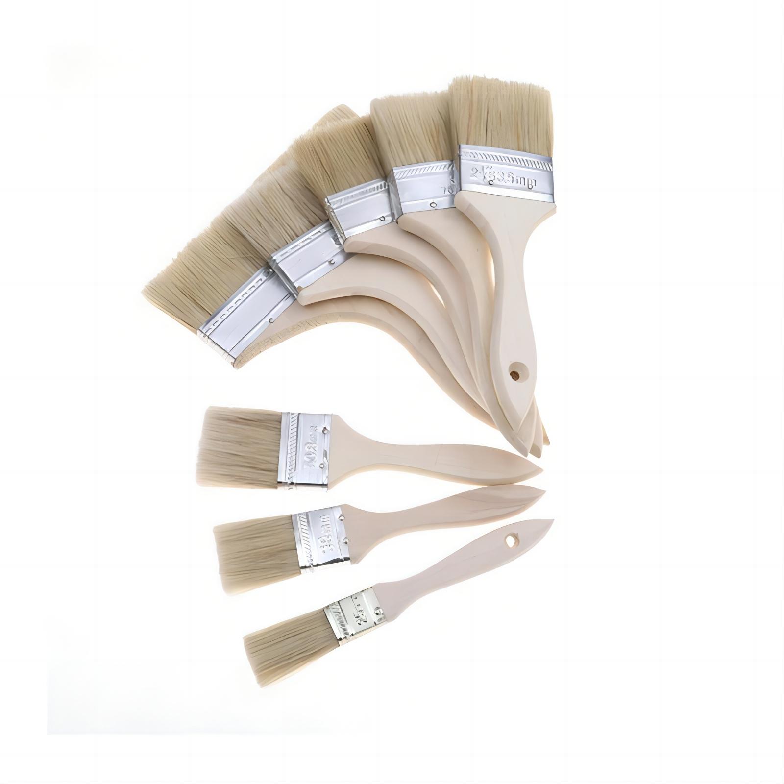 Acceptable OEM Dual Colored Synthetic Filament Wall Paint Roller Brush Set Of 6 Oil Paint Brush