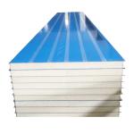 Exterior Wall Insulation Polyurethane Foam Sandwich Panels Fireproof 950mm