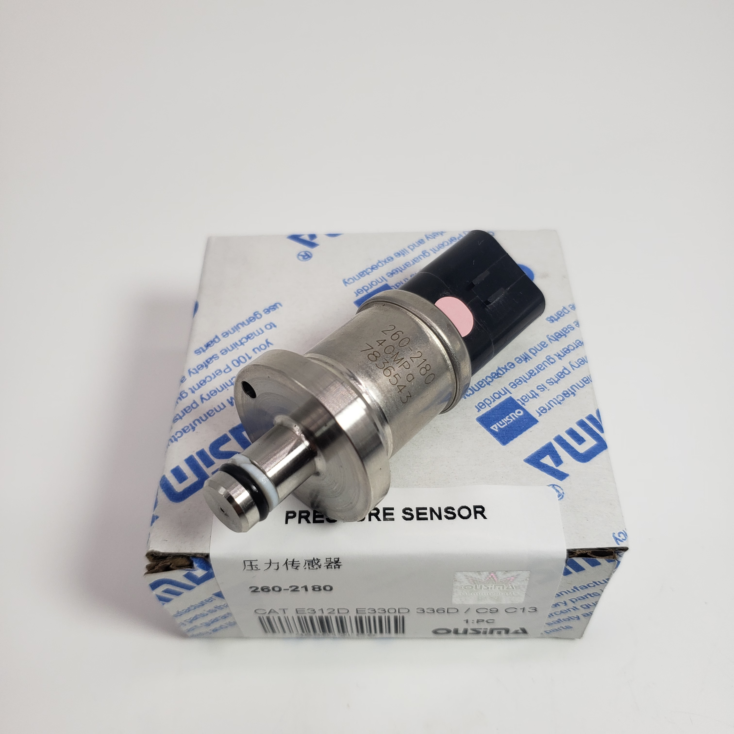 OUSIMA High Pressure Sensor 260-2180 E312D E320D E330D Fuel Oil Pressure Sensor 2602180