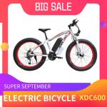 26 Inch Electric Snow Bike , Battery Powered Bicycles Max Speed 35KM/H