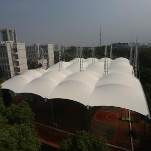 China PU Tensile Roofing Structure Architecture Doom For Car Parking wholesale
