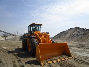 China Wheeled Loading Shovel Front End Shovel Loader 5000 kg Energy Conservation wholesale