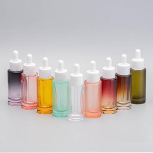 China Acid Etch Decal Eye Dropper Glass Essential Oil Bottles OEM ODM wholesale