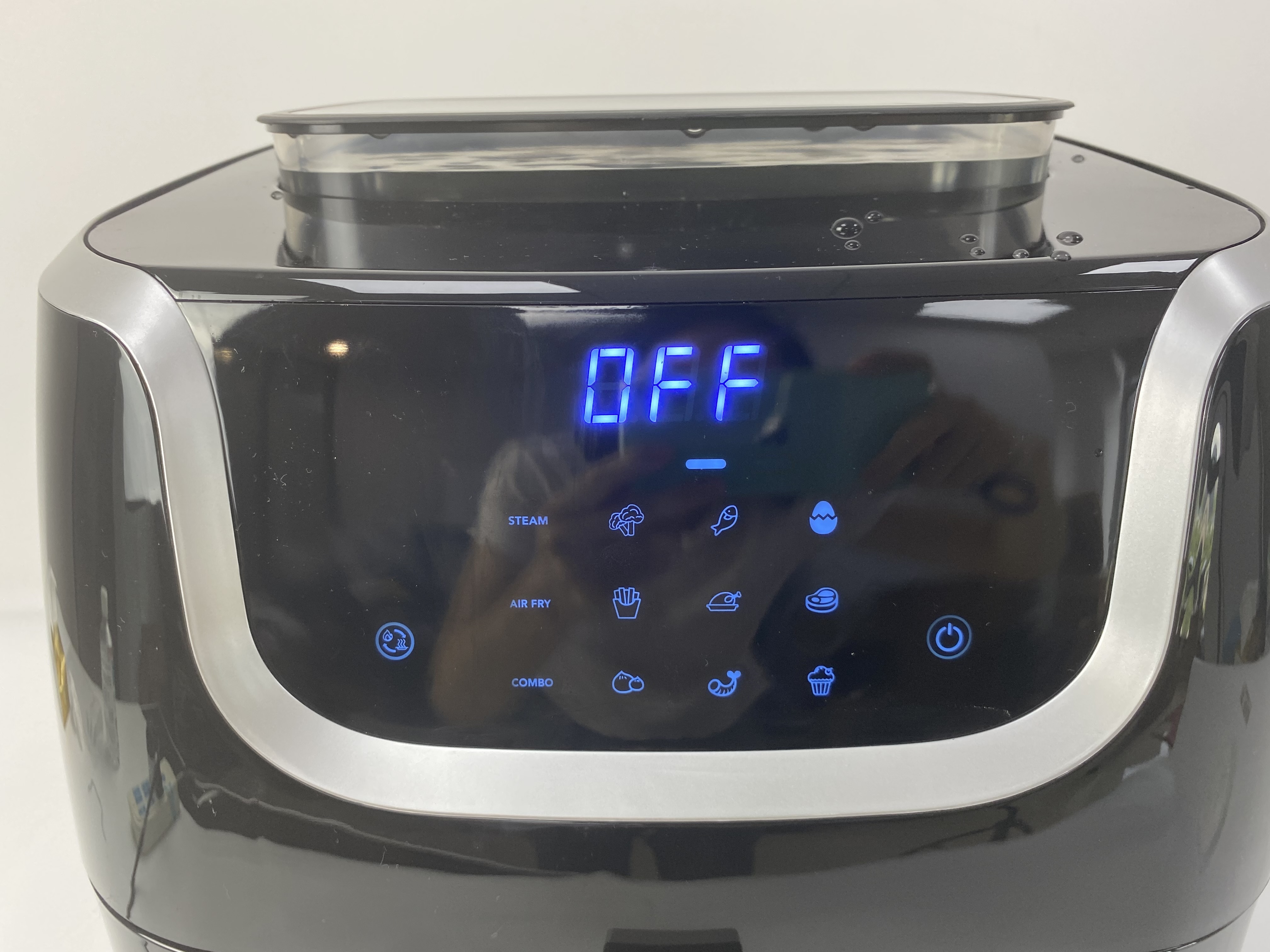 18L Dual Air Frye With Steam And Drying Function 2450W Toaster Dehydrator Oil Free