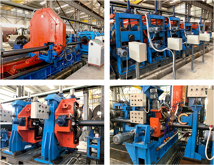 ZTZG OD89-219mm Carbon Steel Pipe Production Line Duct Making Machine