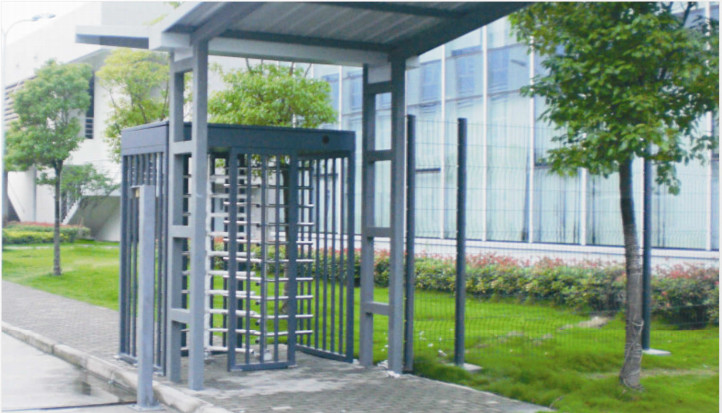 Subway , Metro Turnstile Entry Systems / Stainless Steel Controlled Access Turnstiles