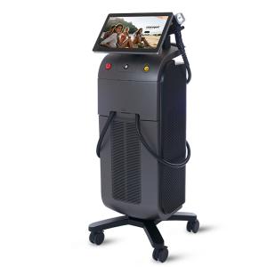 China 755nm / 1064nm Cooling Laser Hair Removal Machine with 2 Handles wholesale
