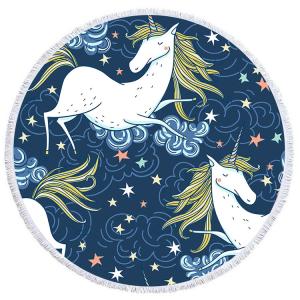 China Eco Friendly Sublimated Beach Towels Exquisite Sewing Long Durability Washable wholesale