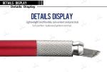 Aluminum Red Microblading Hand Tool Permanent Makeup Manual Tattoo Pen