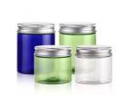 300ml Clear PET Plastic Cosmetic Jar