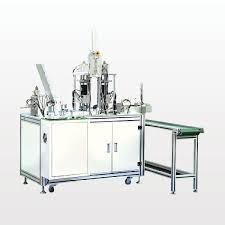 China Aluminum Frame Mask Production Machine , 3 Layer Face Mask Machine wholesale