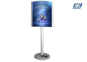 China Double Sided Dispaly Mobile Poster Display Boards Snap Open Aluminum Frame wholesale