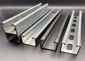 China Q235 316 Stainless Steel Strut C Channel For Pharmaceutical Industry wholesale