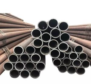 China Q195 SS400 Carbon Steel Round Pipe 12m 6m 6.4m Q235 Q235B Boiler wholesale