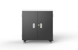 China Security Tablets Charging Cart 36 USB Ports Charging Cabinet wholesale