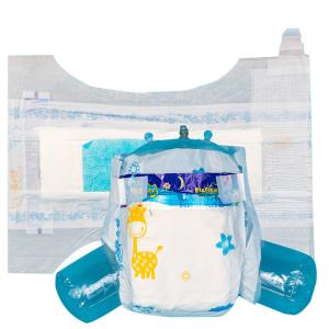 China Blue ADL Newborn Baby Diapers Large Size 520*320mm Breathable Absorption wholesale