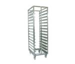 Wheeled Stainless Steel Display Racks Supermarket Bread Shelving