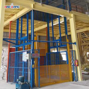 China Hydraulic Small Freight Elevator 500kg-20000kg With Safety Brake wholesale