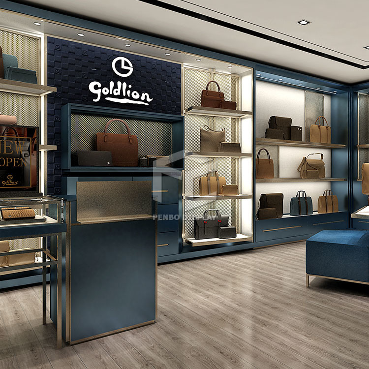T4 Light Shoes Store Display Racks 3mm Thick MDF High End Design