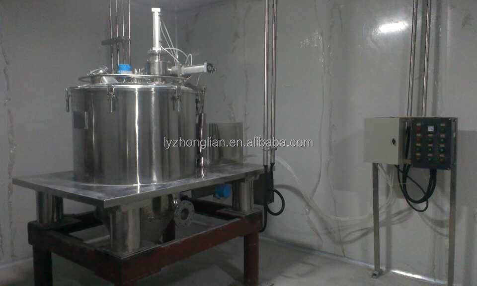 GMP industry Acid discharge gypsum starch sugar metal products scraper centrifuge