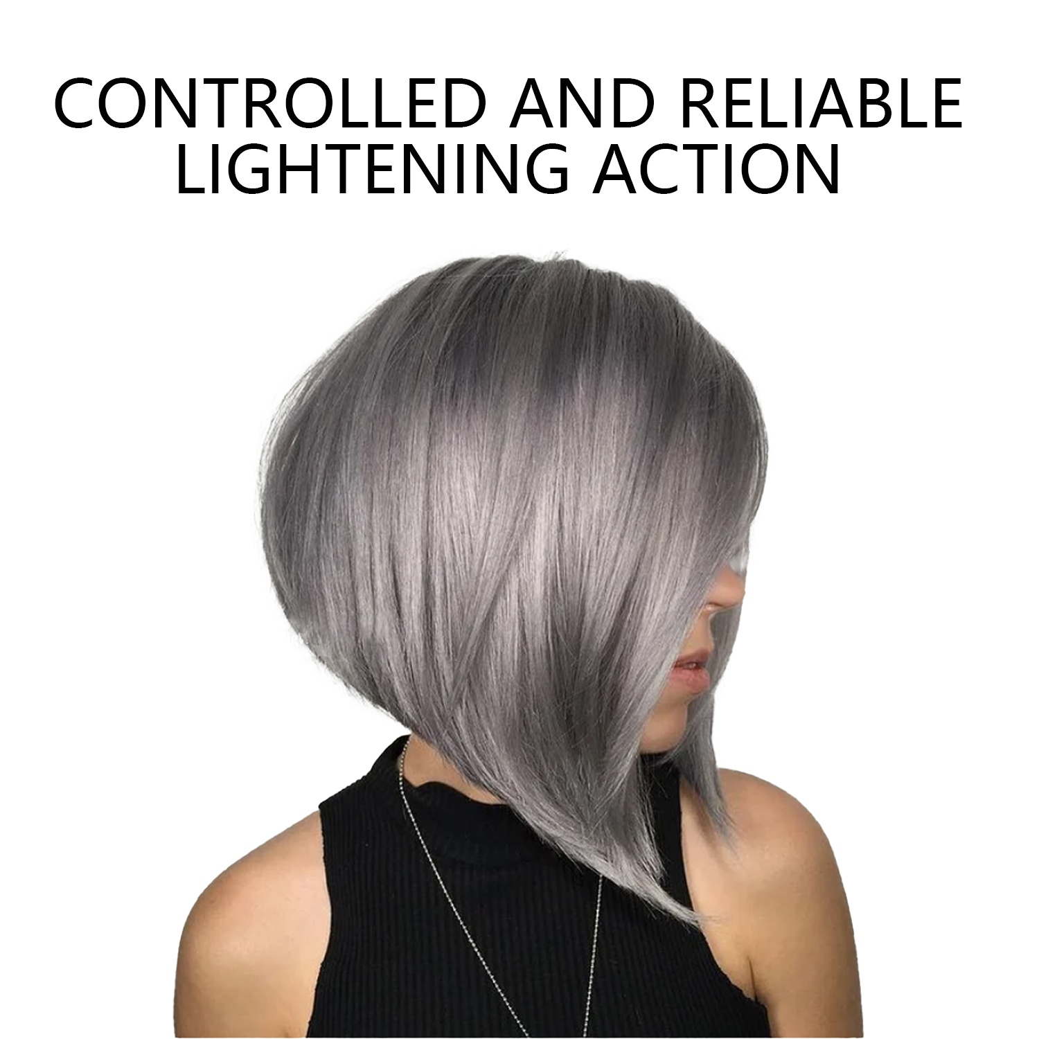 Low Ammonia Organic Bleach Cream For Vibrant Hair Color Change Private Label Formula