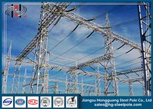 China 10KV Hot Dip Galvanized Electrical Power Substation Steel Structures wholesale