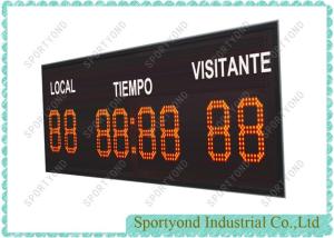 China Football / Rugby Game Electronic Outdoor Scoreboard wholesale