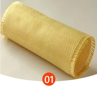 Fireproof Colored Woven IIIA Aramid Fabric Abrasion Resistance Industrial Use Aramid Fiber Fabric