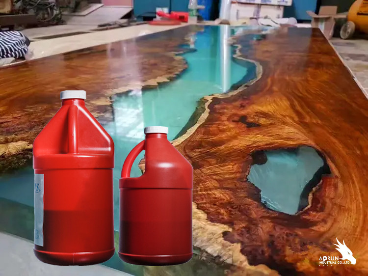 Adhesive Glue 3118 Art Epoxy Resin Natural Defoaming For River Art Table