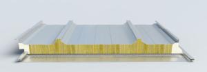 China 50mm Thickness Rockwool Sandwich Panel CE Certificate wholesale