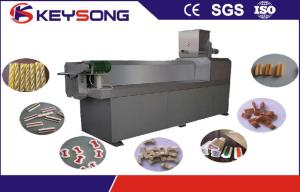 China 304 Stainless Steel Pet Dog Food Extruder Machine Dog Chewing Treats Extruder wholesale
